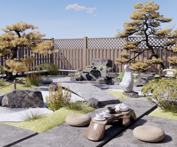 Japanese Style Courtyard/landscape-ID:328459984