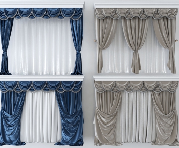 Simple European Style The Curtain-ID:171572929