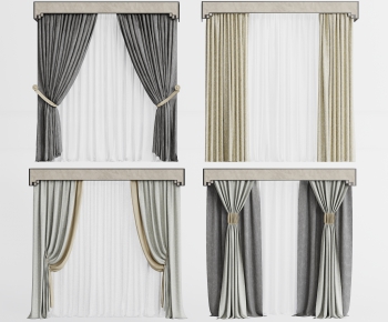 New Chinese Style The Curtain-ID:348877911