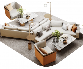 Modern Sofa Combination-ID:590177061