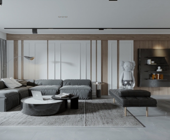 Modern A Living Room-ID:357045899