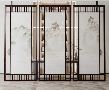 New Chinese Style Partition-ID:887581117