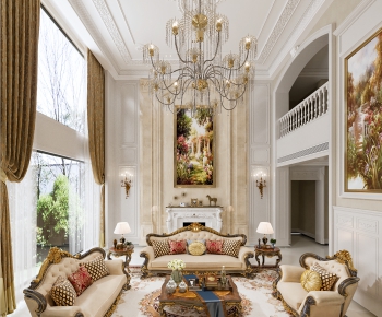European Style A Living Room-ID:565618996