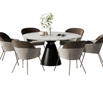 Modern Dining Table And Chairs-ID:749011999