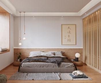Japanese Style Bedroom-ID:653768068