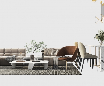 Modern Sofa Combination-ID:414833077