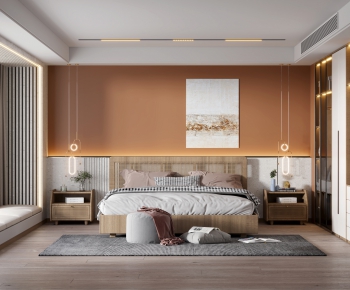 Nordic Style Bedroom-ID:369498976