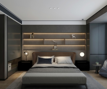 Industrial Style Bedroom-ID:916064024