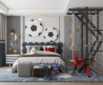 Modern Boy's Room And Son's Room-ID:157016997