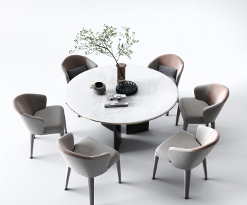 Modern Dining Table And Chairs-ID:604409936