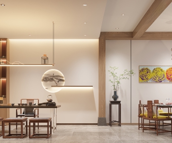 New Chinese Style Dining Room-ID:152467011