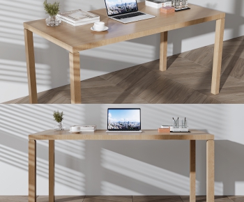 Modern Computer Desk And Chair-ID:822022917