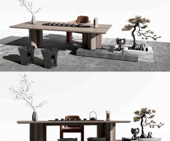 New Chinese Style Tea Tables And Chairs-ID:816494944