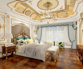 French Style Bedroom-ID:221442941