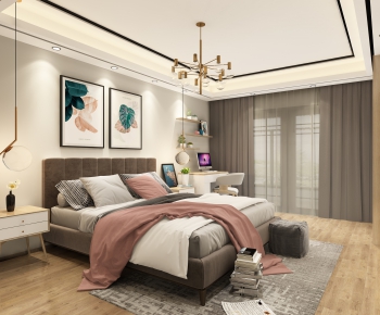 Nordic Style Bedroom-ID:965340134