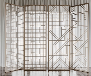 Modern Metal Screen Partition-ID:545417073