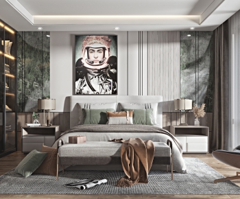 Modern Bedroom-ID:745089126