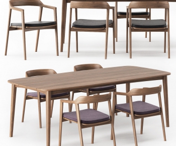 Modern Dining Table And Chairs-ID:930505045