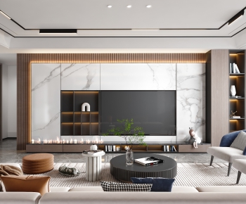 Modern A Living Room-ID:334242116