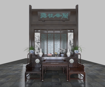 Chinese Style Lounge Chair-ID:935921917