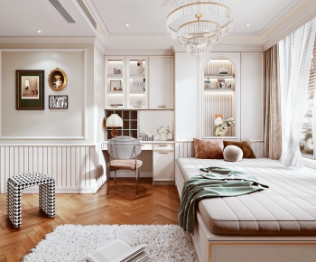 French Style Bedroom-ID:364656933