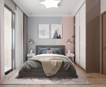 Nordic Style Bedroom-ID:244091039