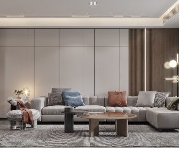 Modern A Living Room-ID:754268881