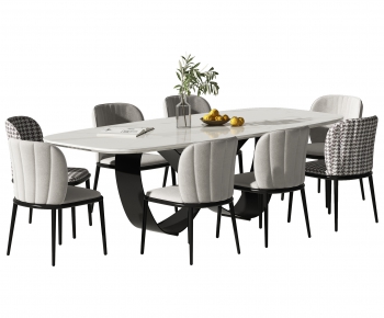 Modern Dining Table And Chairs-ID:164829976