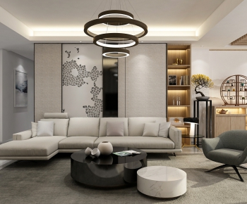 Modern A Living Room-ID:828526029