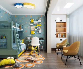 Modern Children's Room-ID:784007073