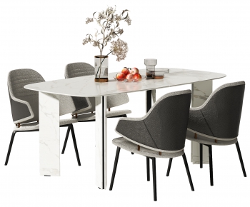 Modern Dining Table And Chairs-ID:950429924