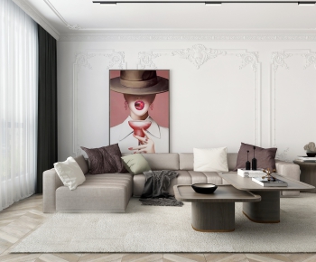 Modern A Living Room-ID:572258954