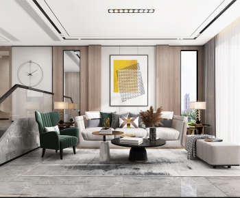 Modern A Living Room-ID:100059518