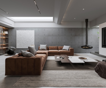 Modern A Living Room-ID:854937083