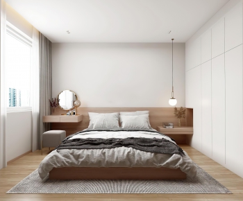 Japanese Style Bedroom-ID:234379813
