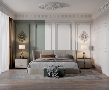 French Style Bedroom-ID:681113002