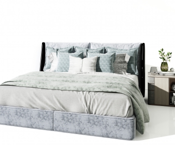 Modern Single Bed-ID:589623937