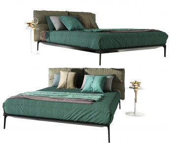Modern Double Bed-ID:447304016