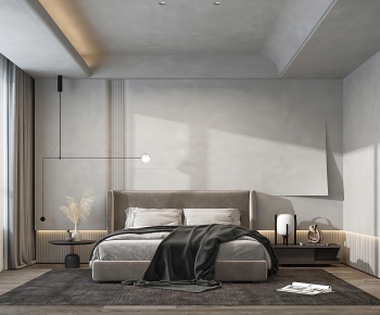 Wabi-sabi Style Bedroom-ID:540083896