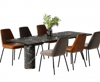 Modern Dining Table And Chairs-ID:727463013