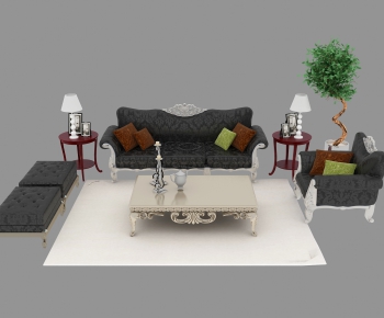 American Style Sofa Combination-ID:765830995
