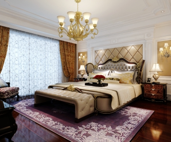 European Style Bedroom-ID:368330598