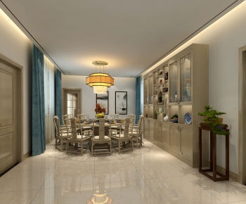 New Chinese Style Dining Room-ID:919130098