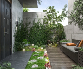 Modern Courtyard/landscape-ID:620346071