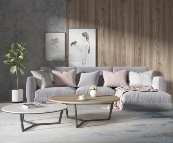 Nordic Style Sofa Combination-ID:571978092