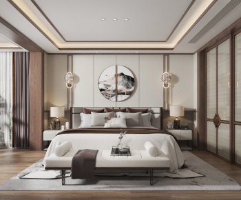 New Chinese Style Bedroom-ID:571199894