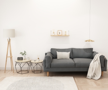 Nordic Style A Sofa For Two-ID:881166934