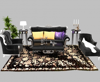 American Style Sofa Combination-ID:567064052