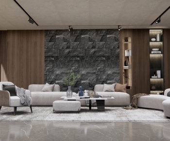 Modern A Living Room-ID:298166997