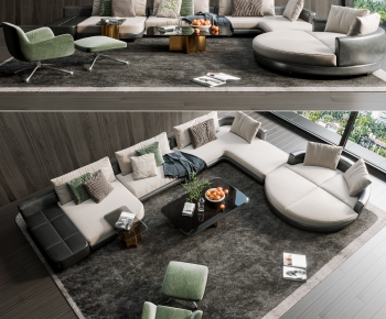 Modern Sofa Combination-ID:877610928